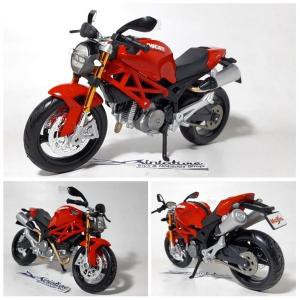 MAINAN ANAK KOLEKSI MOTOR DIECAST MAISTO DUCATI MONSTER 696