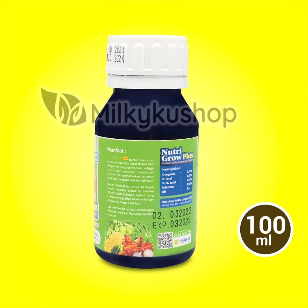 POC NUTRIGROW PLUS VEGETATIF 100 ML PUPUK ORGANIK CAIR