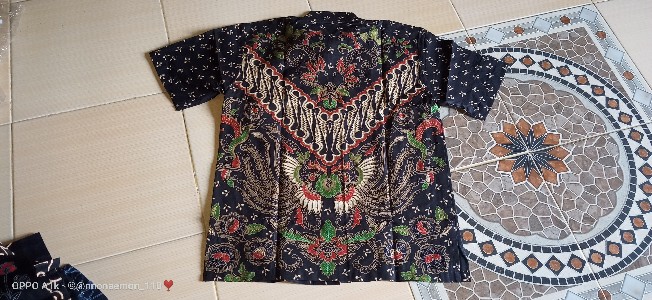 Wirayudha Pendek Kemeja Batik Pria Full Furing Katun Primisima