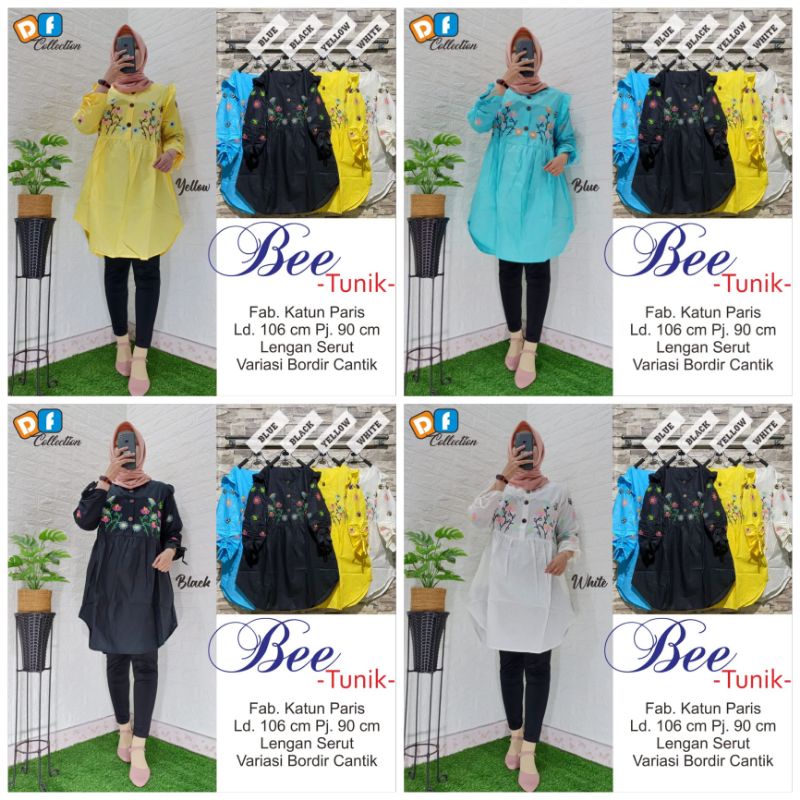 BEE TUNIK BY DF COLLECTION (100% REAL PICT ORI BERLABEL DF)