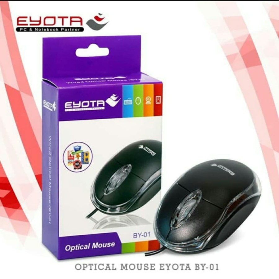 Mouse USB Optical Eyota BY-01