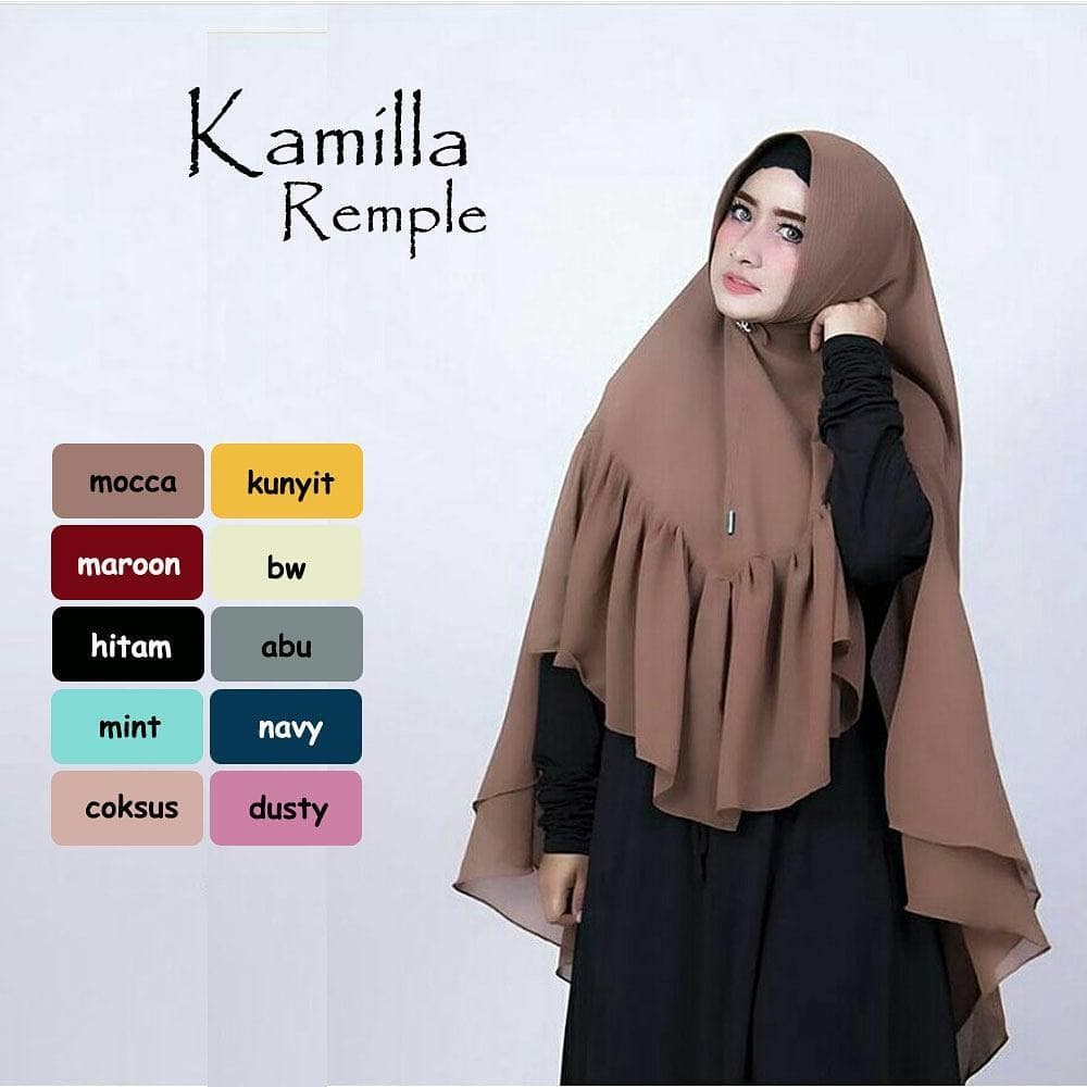 Bergo Kerudung Syari Jilbab Instan - Jualan Online Lazada