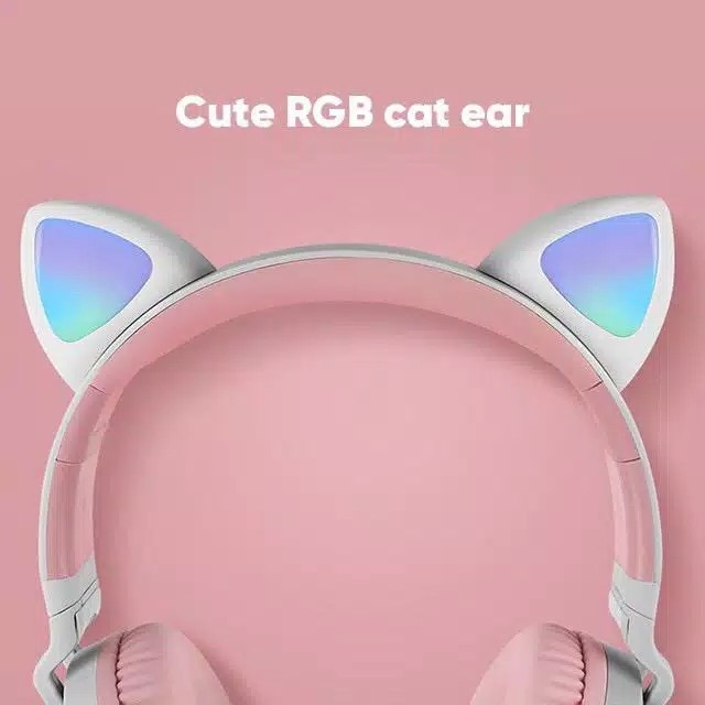 Cat Ear M6 Headphone Gaming Bluetooth Wireless Cat Ear headset