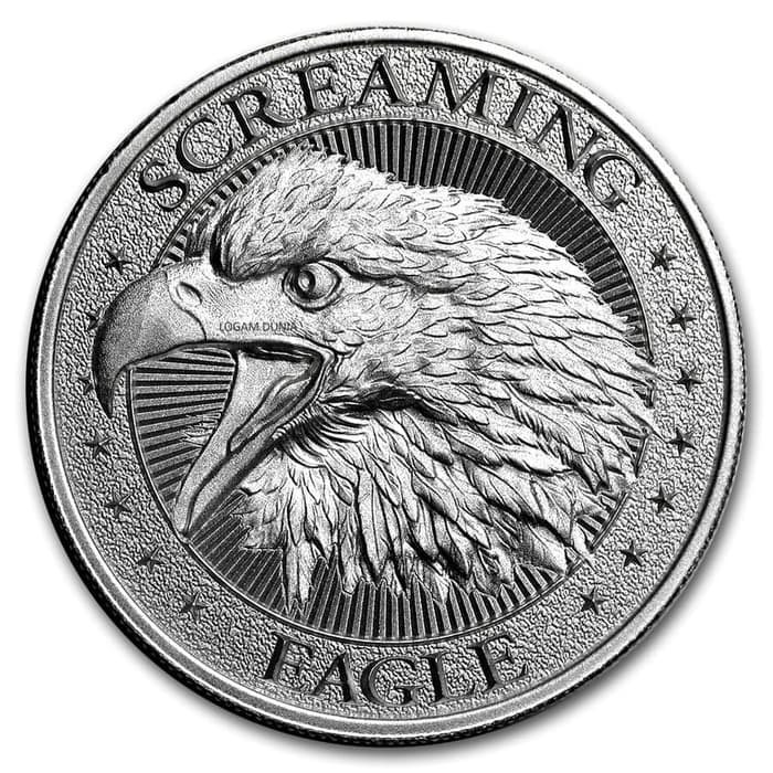 Koin Perak American Eagle 2 Oz High Relief Silver Coin