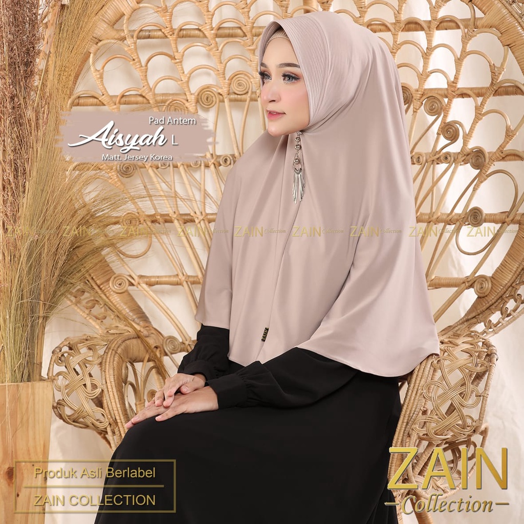 Kerudung Instan Terbaru Jilbab Bergo Aisyah M,L,XL,XXL Jilbab Jumbo Jersey Premium Pasar Hija'b