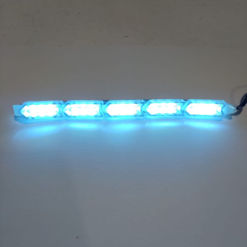 Lampu LED DRL running 2warna 15cm DRL alis kristal 15cm senja&amp;sen