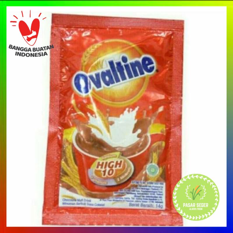 

Ovaltine Sachet / Ovaltine Bubuk Sachet 1 renceng isi 10 bungkus