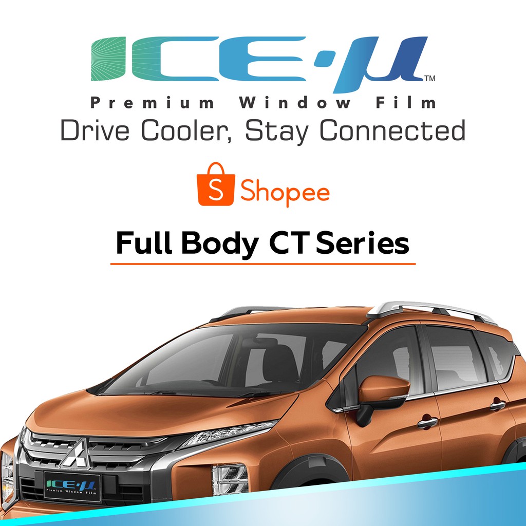 (JABODETABEK) ICE-U - Kaca Film Mobil ICE-U Full Body CT Series