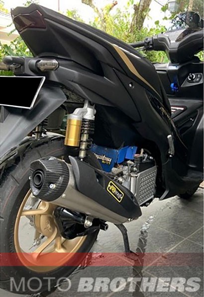 KNALPOT ROB1 / ROB 1 ALL NEW AEROX 155