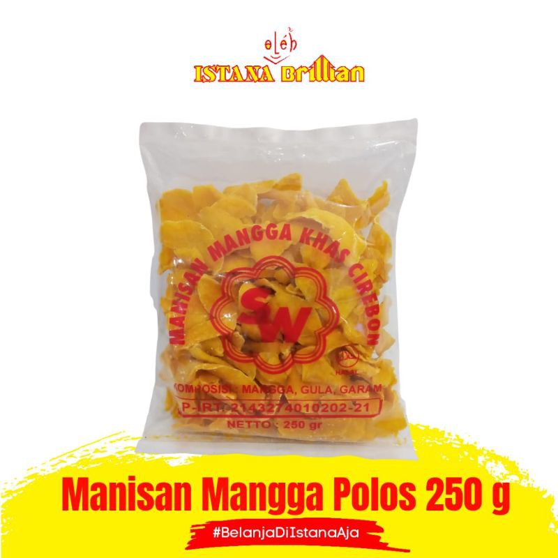 

Manisan Mangga Sisir khas Cirebon ( Polos Tanpa Gula )