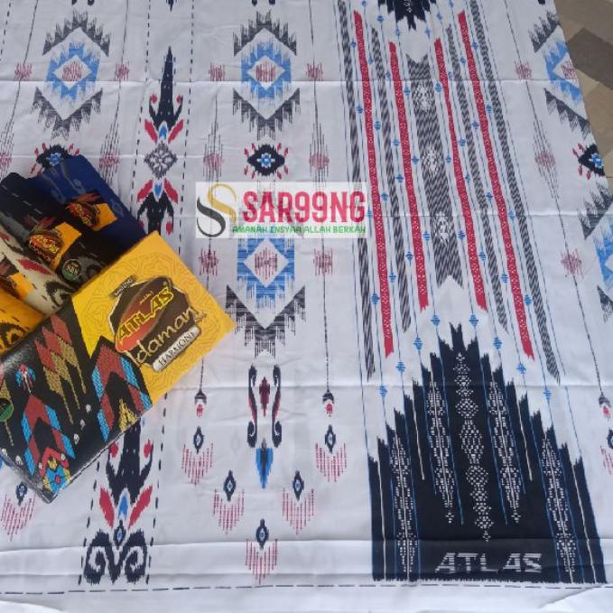 BISA COD ✔️TERLARIS KHUSUS HITAM SARUNG ATLAS IDAMAN HARMONI KEMBANG GOLD MOTIF TERBARU BHS SJE SGE 