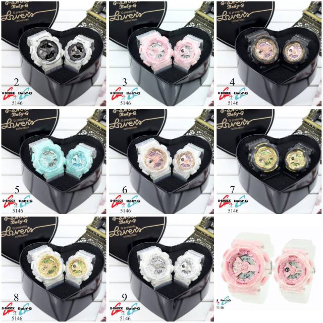 Jam G shock Baby G ( seri 5146)