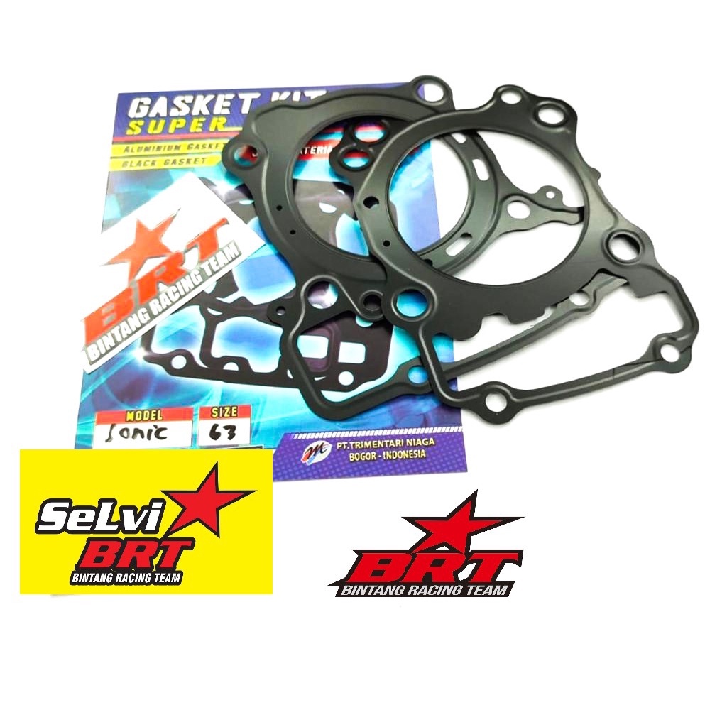 GASKET PAKING BLOK & HEAD BRT SONIC NEW CBR 150 Facelift CB150R LED GTR 63