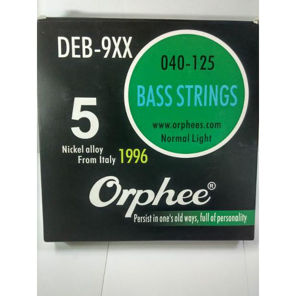 Orphee DEB 9XX Senar Bass 5 String 040 Original