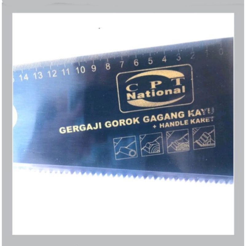 GERGAJI KAYU 18&quot; H/KAYU LAPIS KARET CPT NATIONAL SPECIAL PRODUCT