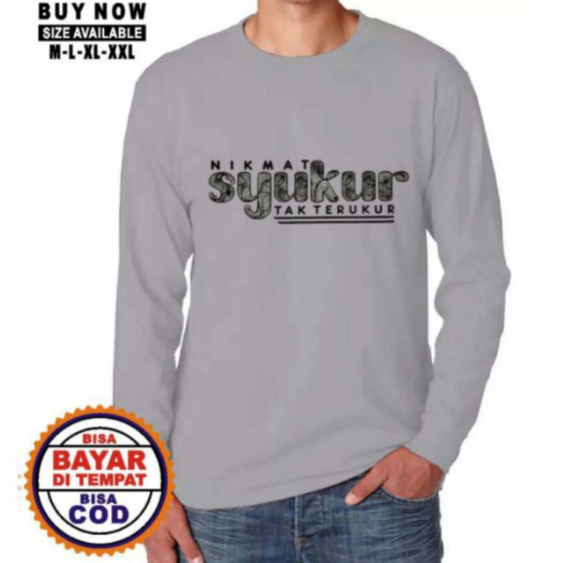 Kaos nikmat syukur tak terukur