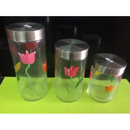 Toples Kaca / stoples kaca tulip