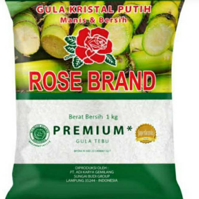 

Gula rose brand 1kg