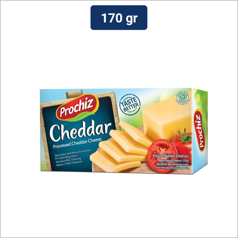

Prochiz Keju Cheddar 170 gr