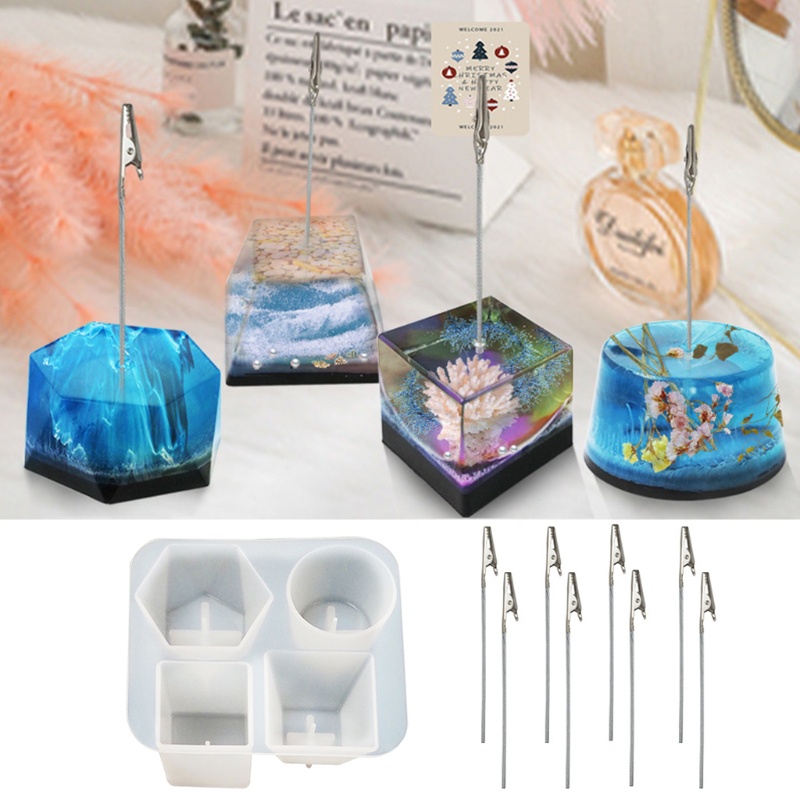 Siy Cetakan Resin Epoksi Transparan Bahan Silikon Untuk Kerajinan Tangan Diy
