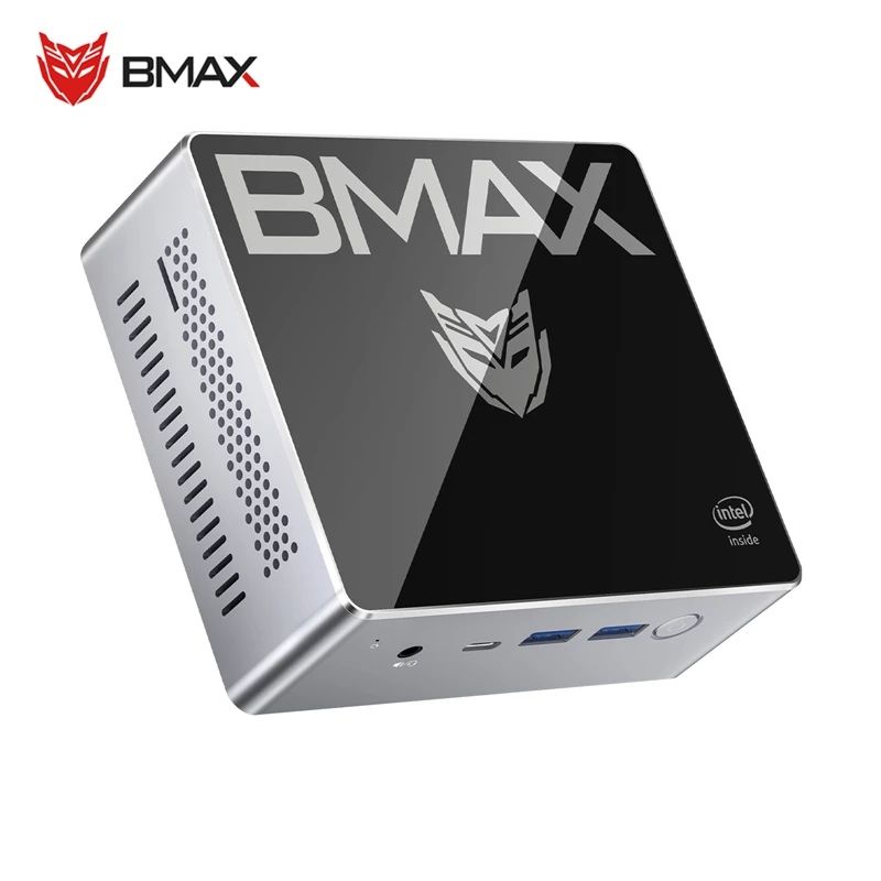 Mini PC BMAX B2 Intel Quadcore E3950 8/128GB SSD Dual HDMI WiFi 4K Windows 10 Pro