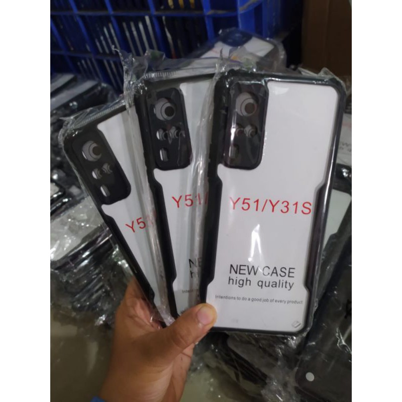 soft case fuze kondom silikon case pelindung hp vivo Y51/Y31S tebal