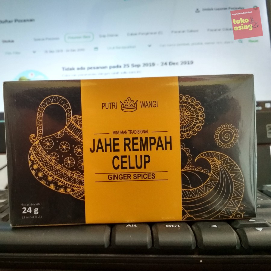 

Jahe Rempah Celup Putri Wangi - Isi 12 Kantong
