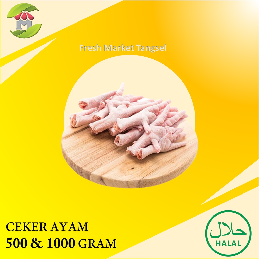 

Ceker Ayam 1kg Halal Kualitas premium Grade A