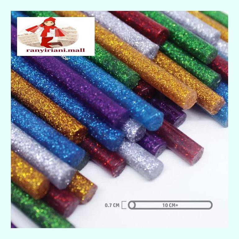 

510Fsjbran Lem Tembak Warna Edisi Glitter | Glue Stick Color - Glitter | 6 Batang Rany5Ckhd