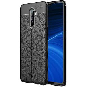 Case Realme X2 Pro AutoFocus Carbon Silikon Leather