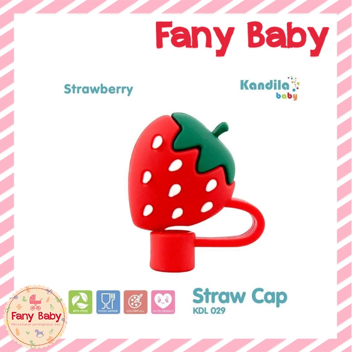 KANDILA BABY STRAW CAP / TUTUP SEDOTAN SILIKON