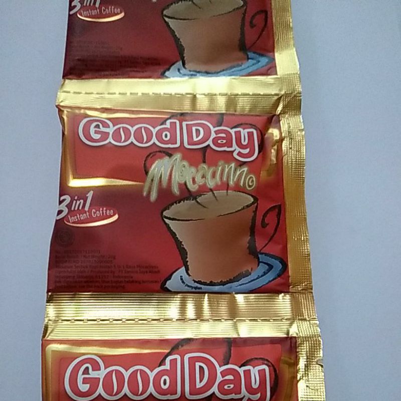 Good Day Moccacinno renceng isi 10 sachet