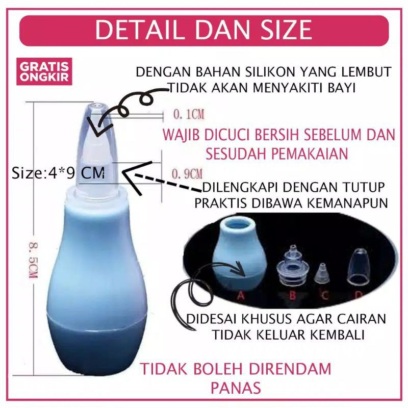 ALAT SEDOT INGUS BAYI / NOSE CLEANER / NASAL ASPIRATOR