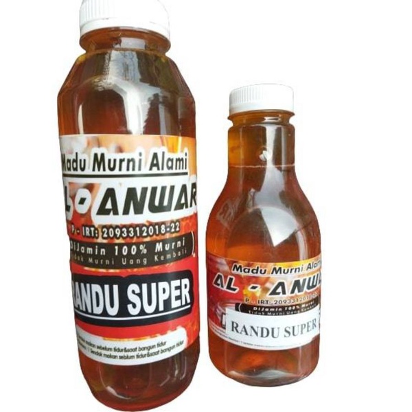 

Madu Murni/Madu hutan alami Al-anwar 500gr