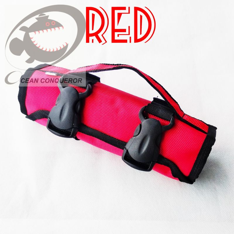 Jig Bag Roll Tas Metal Jig Size S, M, L, XL Untuk Jig 5gr-500gr Original By Ocean Conqueror-Merah
