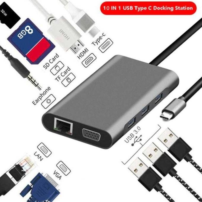 Easyidea Portable Usb Type C Hub 10 In 1 Hb3004 Tejaswini