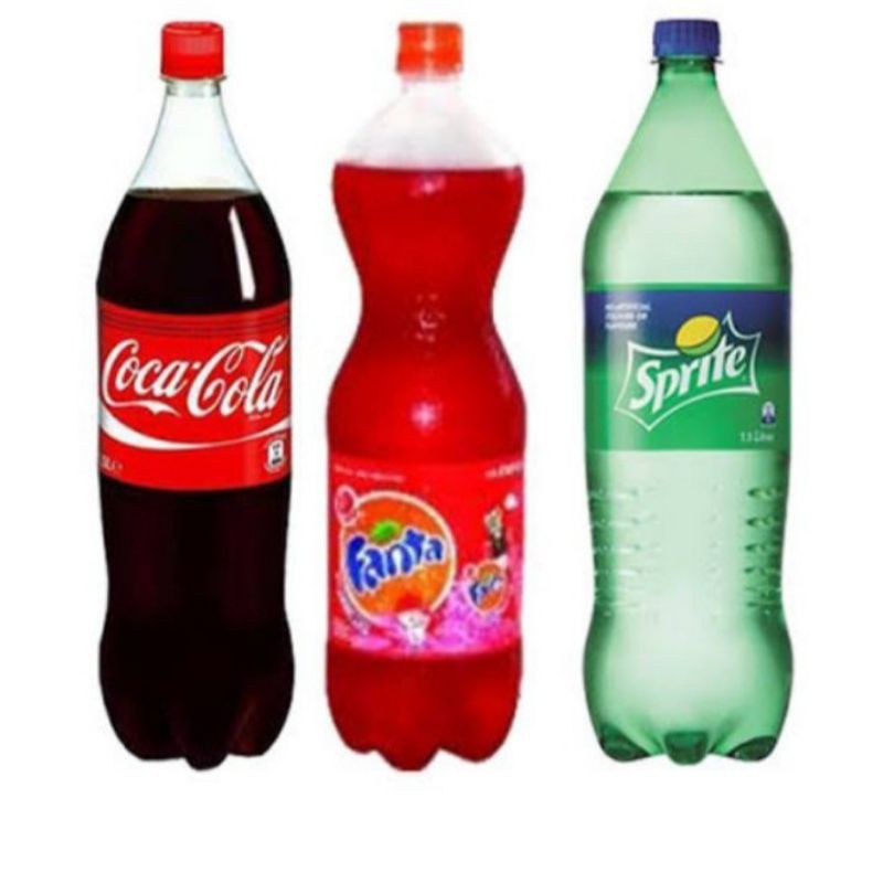 

Coca cola Fanta Sprite 1500 ml 1,5 liter 1.5L