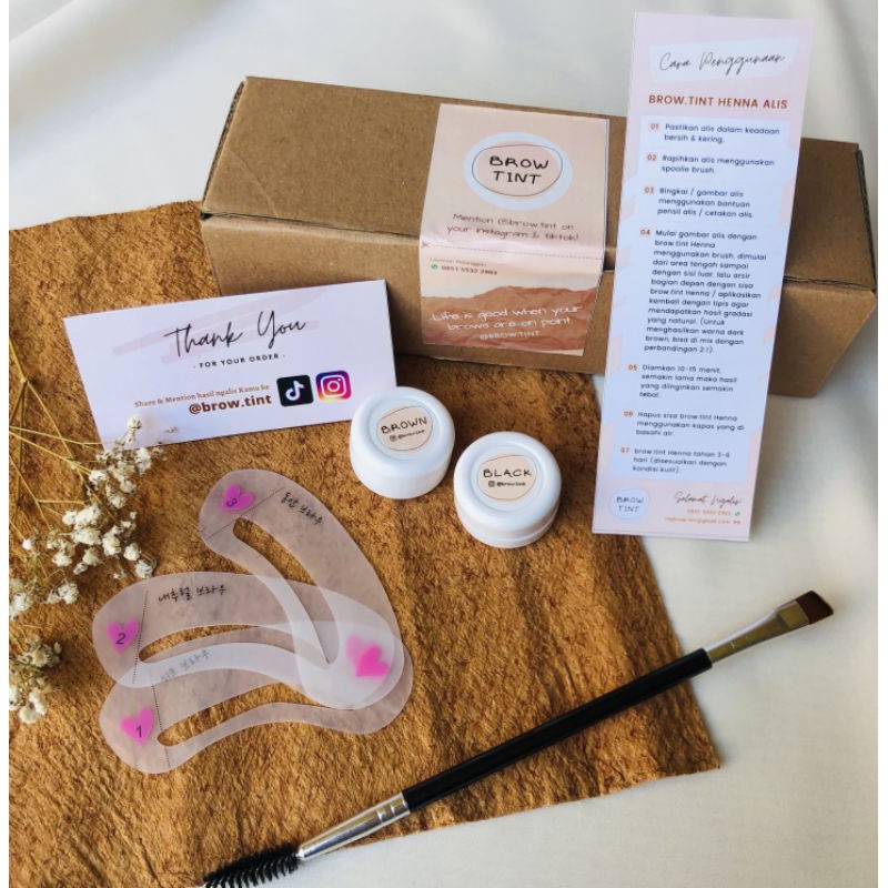 Henna Alis Tahan Lama by Brow Tint