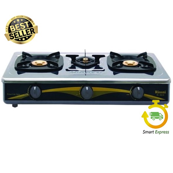 Kompor Gas Rinnai RI 603 E  / RI603E / RI 603E - (3 TUNGKU)