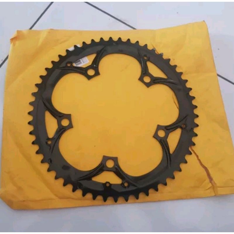 chainring chain ring 53t 53 T bcd 130 mm bcd 130mm sepeda balap roadbike road bike seli folding bike fixie