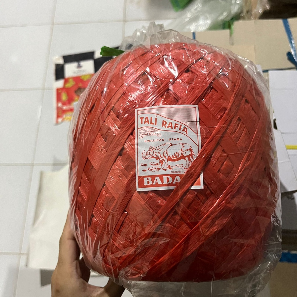 

(i) tali rafia badak kualitas super berat 1kg