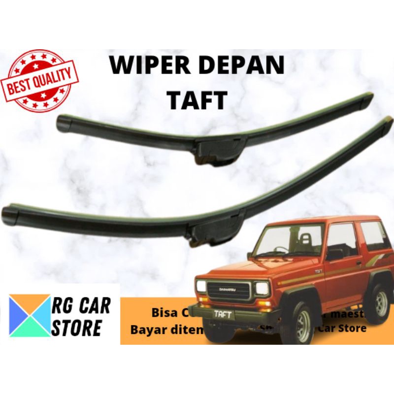 WIPER DAIHATSU TAFT FRAMELESS ISI 2 DIJAMIN PNP BERKUALITAS