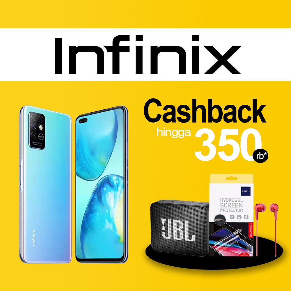 INFINIX NOTE 8 (6GB+64GB) (6   GB+128GB) Infinix Note - GARANSI RESMI