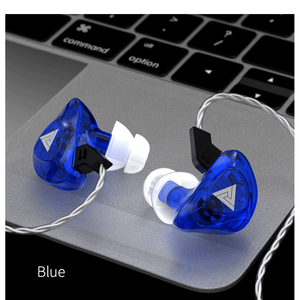 Qkz Ak5 Earphone In Ear Stereo Dengan Mic Untuk Olahraga