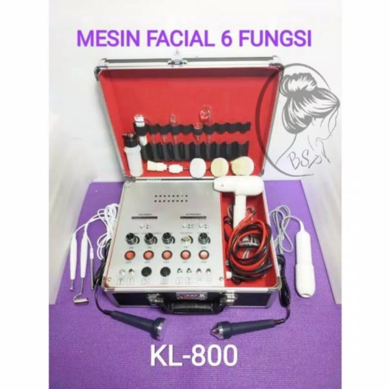 Alat facial hf 6 fungsi/mesin hf/mesin facial
