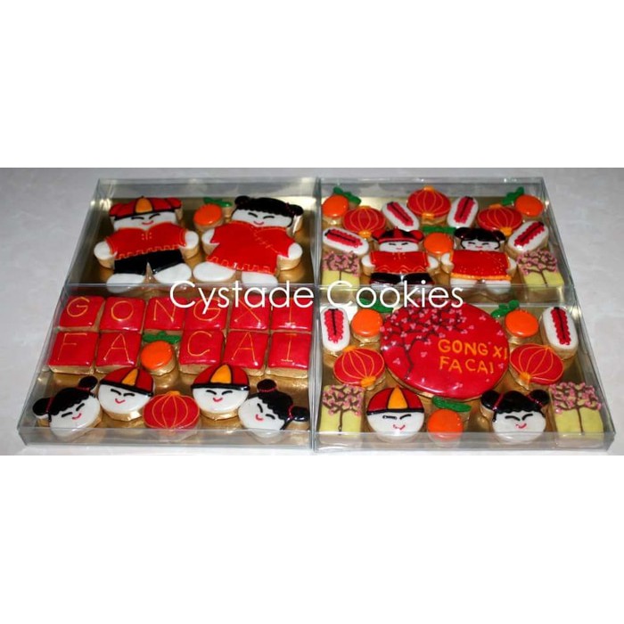 

COOKIES BY CYSTADE - KUKIS HIAS / SOUVENIR KADO ISI HAMPERS IMLEK UK. 17CM X 11CM