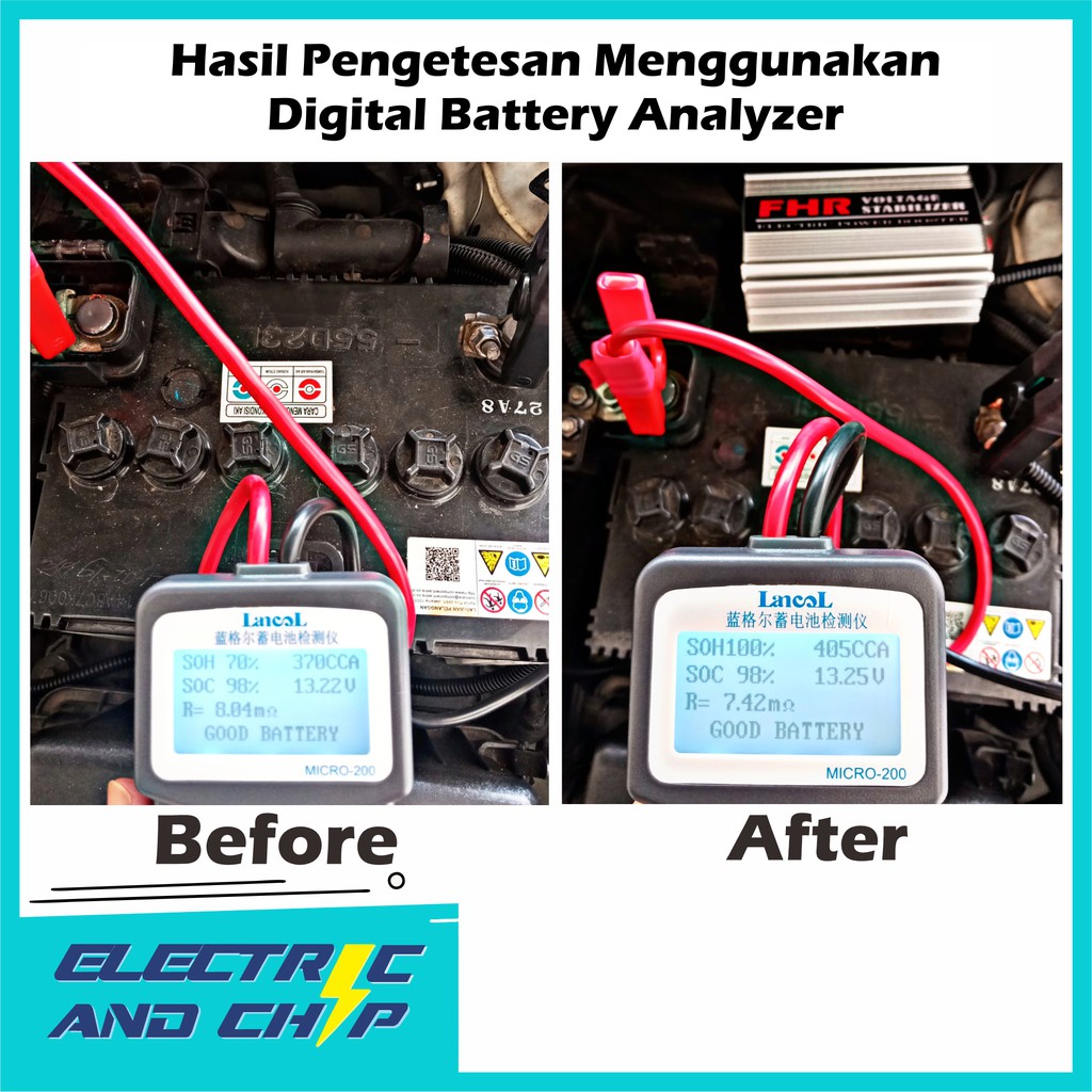 FHR Volt Voltage Stabilizer Accu Aki Mobil