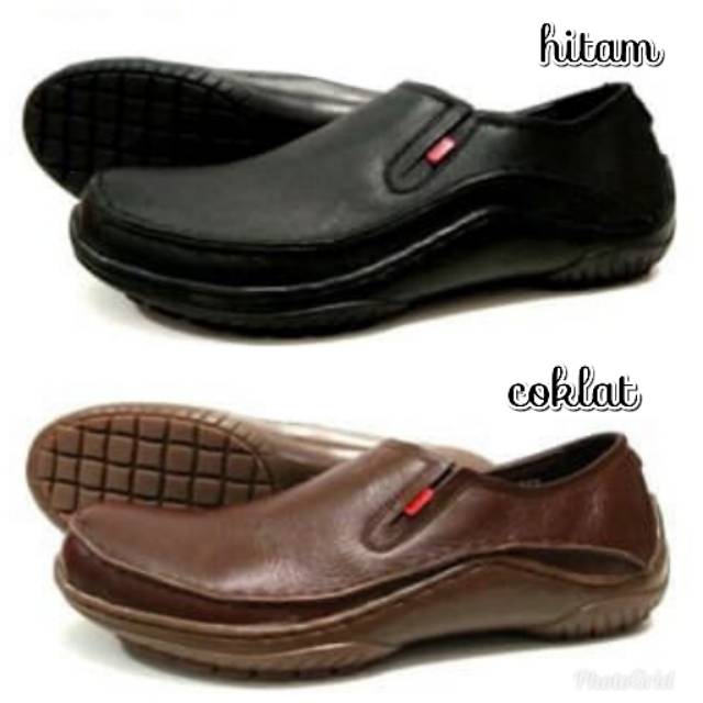 Sepatu pria kickers pantofel slop grade ori