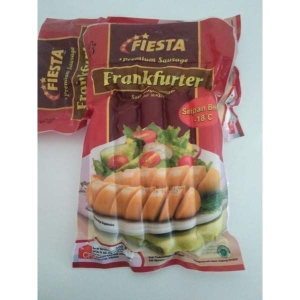 

Fiesta Frankfuter 300g,isi 5pcs,P 13cm