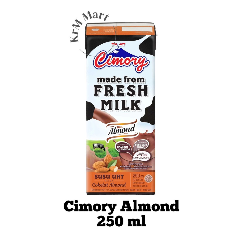 

Cimory Susu UHT Almond 250 ml cokelat almon 250ml fresh milk cimori